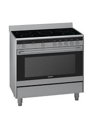 Ceramic E-Cooker Silver/Black 5 Zones