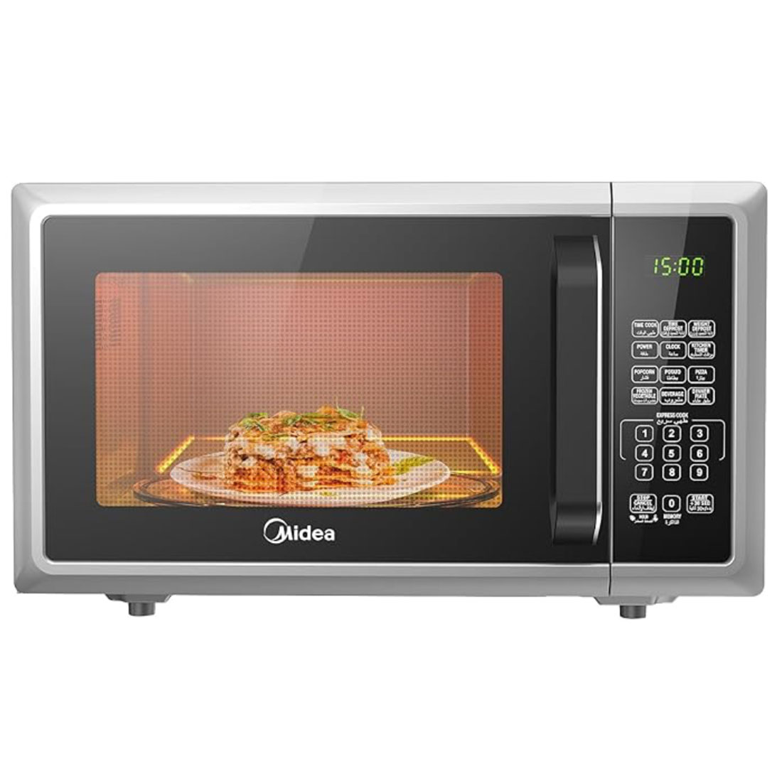 Midea Microwave Digital Oven 25L Silver