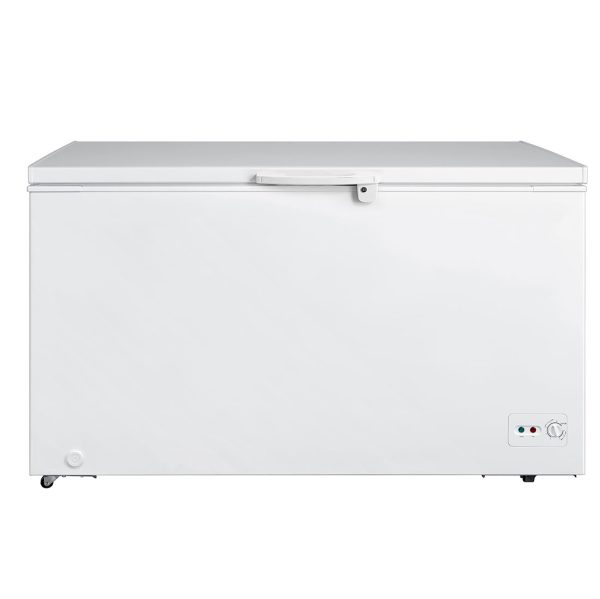Chest Freezer 543L With Lock & Light – White