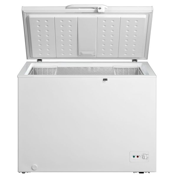 Chest Freezer 324L With Lock & Light – White