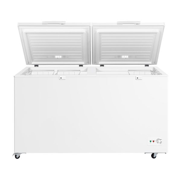 Double Door Chest Freezer 670L With Lock & Light