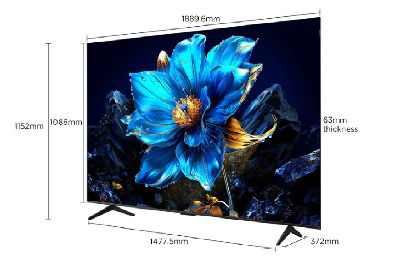TCL 85"'QLED  Colorful